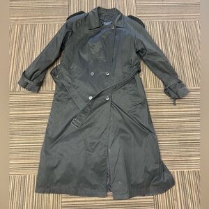Worthington Elegant Black Trench Coat